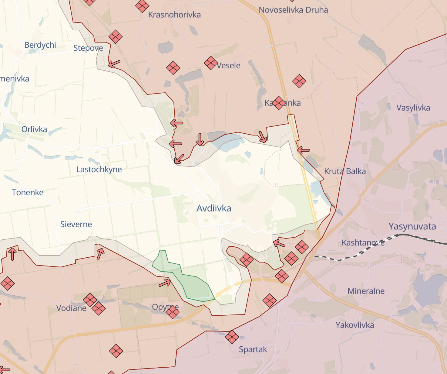 Russians may surround Avdiivka: Ukrainian Armed Forces commented